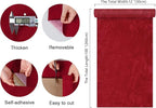 CHIHUT 12''x100'' Red Self Adhesive Velvet Flocking Liner - Image 7