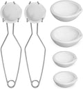 Novellaire 8 Pcs Crucibles Kit for Melting Metal Like Gold and Silver | 4 by Novellaire