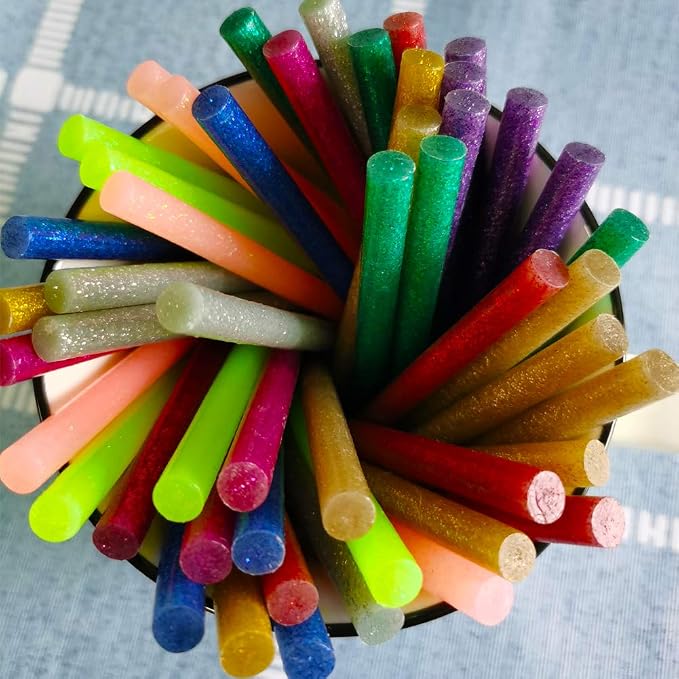 Ewparts Glitter Glue Sticks 14 Colors 84 Pack - Image 4