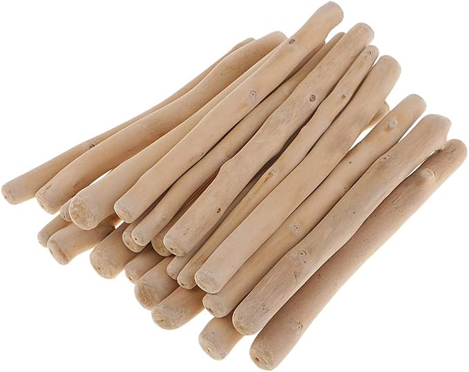 Prettyia 250g 150mm Natural Driftwood Pieces Craft Sticks Small - Image 4