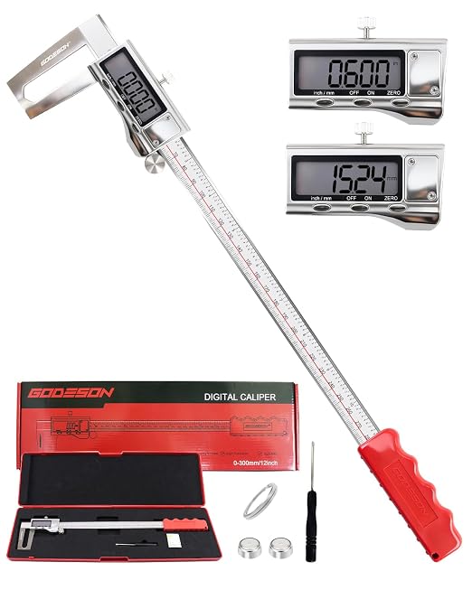 GODESON Digital Caliper 12 inch by GODESON