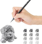 EVNEED Woodless Pencil Set, Color Black-Set of 12 - Image 5