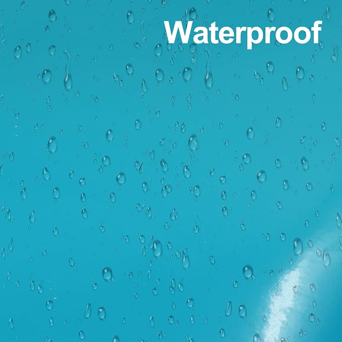 Luomorgo Teal Permanent Vinyl Roll, 1 Roll | Glossy, Waterproof Adhesive Vinyl - Image 5