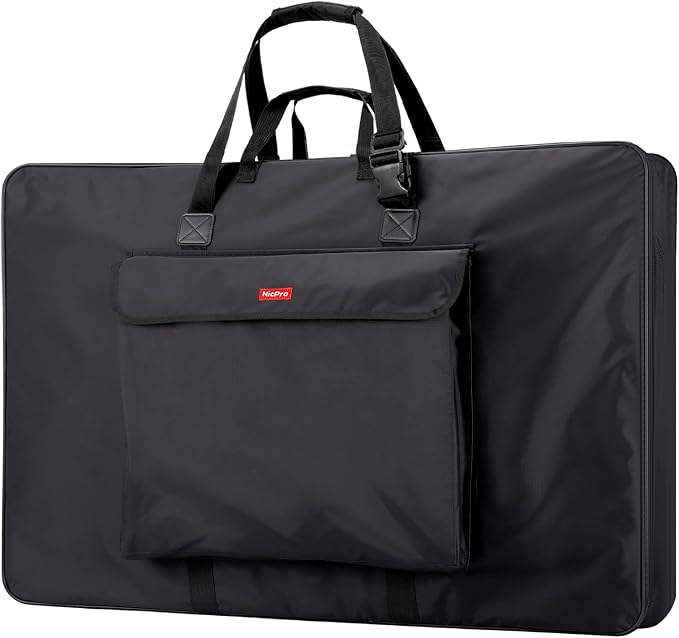 Nicpro Art Portfolio Bag 36 x 48 Inches Waterproof Nylon Artist Carrying Bag by Nicpro