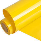 FUNKAKA Yellow HTV Heat Transfer Vinyl Rolls, Adhesive HTV Vinyl by FUNKAKA