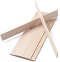Balsa Wood Sticks, Balsa Wood Strips Slats 1/8" × 1.5" × 12", Wooden Sticks by Coowayze