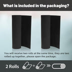 Do²ping 2-Pack Black Foam Sheets Roll, 5mm Thick Premium Cosplay EVA Foam Sheet - Image 6