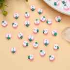 100pcs Apple Polymer Clay Spacer Beads - Image 5