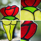 Cactus Decor Stained Glass Suncatcher - Image 4