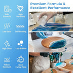 34OZ Hard Type Epoxy Resin, Crystal Clear - Image 2