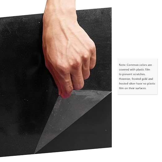 XLNT TECH Engraving Blank Materials ABS Double Color Plastic Sheet - Image 3