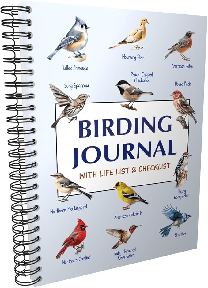 Birding Journal with Life List & Checklist A5 by Unknown
