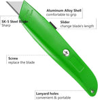 DIYSELF 2Pack Utility Knife Box Cutter Retractable Blade Heavy Duty PVC Pipe - Image 5