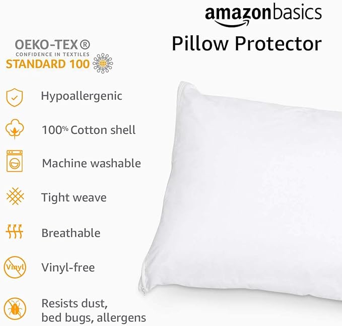Amazon Basics King Pillow Pillowcases - Image 7
