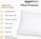 Amazon Basics Hypoallergenic Protector Cover Pillowcases - Image 6