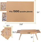 Yacona Puzzle Board 1500 Pieces, Jigsaw Puzzle Table - Image 5