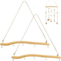 2Pcs 15inch Driftwood Wall Hanging Jewelry Hanger, Natural Driftwood Decorative by Unknown