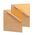 2 Pack 12'' x 12'' Translucent Orange Acrylic Sheet, 3mm Thick Acrylic Plastic by Unknown