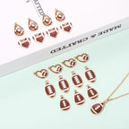 20PCS Sports Charms Enamel Basketball Baseball Pendant Charms - Image 2