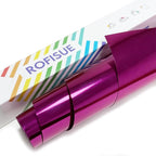 Sheet Metallic Foil HeatTransferVinyl Metallic Rose, 12Inch*6Ft Bundle Chrome by Unknown