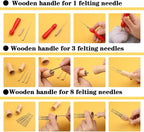 Veroave 385 PCS Needle Felting Kit, Complete Needle Felting Tools and Supplies - Image 5