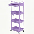 REBECAT 4 Tier Rolling Cart by REBECAT