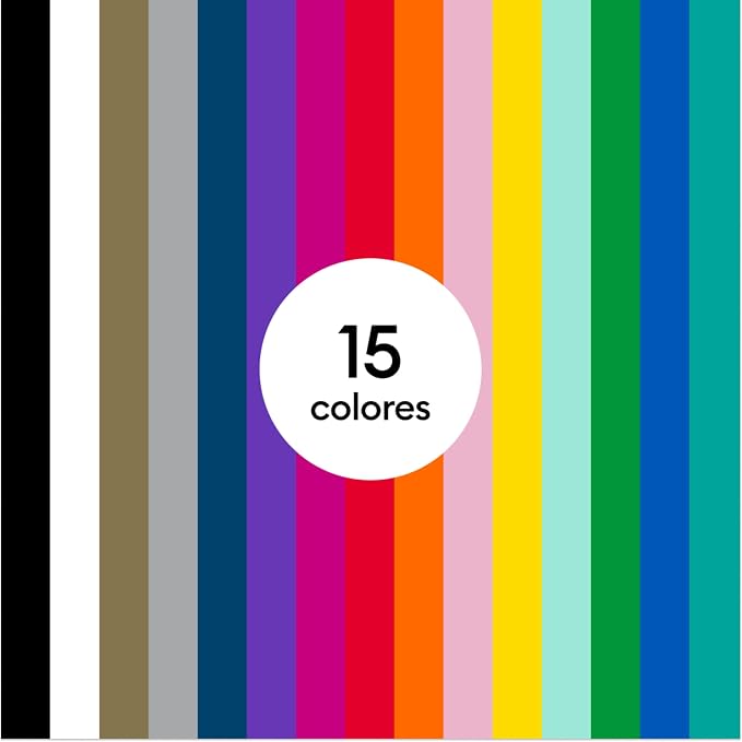 Cricut Matless Permanent Vinyl, Colorful Sampler – 13 in x 12 in - Image 3