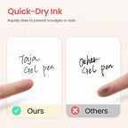 Taja Gel Pens, 0.5mm Fine Point Smooth Writing Pens - Image 4