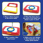 Spirograph Jr. — Jumbo Sized Gears Classic Retro Toy - Image 6