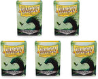 5 Packs Dragon Shield Matte Emerald Standard Size 100 ct Card Sleeves Value by DragonShield
