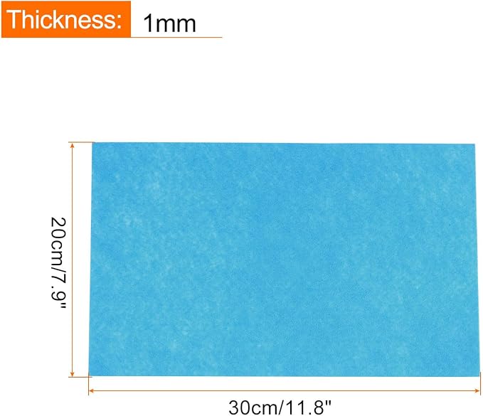 MECCANIXITY Adhesive Felt Sheets, Felt Fabric Crafts Back Adhesive Felt Sheets - Image 2