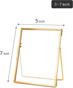 REDHUGO Glass Pressed Flower Frame Handmade, Floating Picture Frames - Image 4