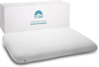 DLIGHT BD Ultra Slim 2.7" Stomach Sleeping Gel Infused Memory Foam Pillow- by DLIGHT+BD