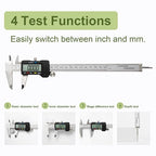 Digital Caliper 0-8" Measuring Tool - Image 3