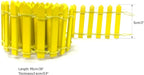 35 Inches Mini Fairy Garden Fence DIY Small Wood Decorative Picket Fence Micro - Image 3
