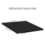 8Pcs Black EVA Foam Pad 6in x 6in x 1/4in High Density Closed Cell Foam Sheet - Image 2