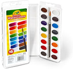 Crayola Watercolor Paint Set, School Supplies Essentials, Washable Paint - Image 2