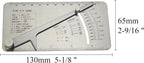RIVERWELD Pipe Pit Gauge Welding Gage Test Ulnar Welder Inspection | Range is 0 - Image 4