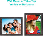 RPJC 8x10 Picture Frames Made of Solid Wood High Definition Glass - Image 5