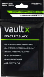 Vault X Black Exact Fit Inner Sleeves by VaultX
