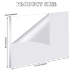Roowest 2 Pcs 24 x 36 Inch, 1/2 Inch Thick Clear Acrylic Sheets Plastic - Image 2