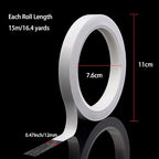 Double Sided Tape for Crafts Gifts Arts Photography Scrapbooking Tear-by-Hand - Image 7