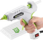 Full Size Hot Glue Gun 60W/100W Dual Power W/ 20PCS Sticks, Home Repair - Image 8