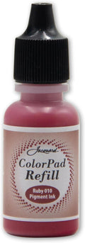 Jacquard ColorPad .5 oz Stamp Pad Pigment Ink Refill by Jacquard