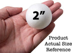 100 Pack 2'' Foam Balls - Image 3
