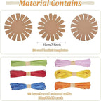 FREEBLOSS 24 Set Basket Weaving Project Introductory Sewing - Image 2