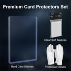 2000 Card Sleeves Hard Plastic, Premium Trading Card Holder - Image 4