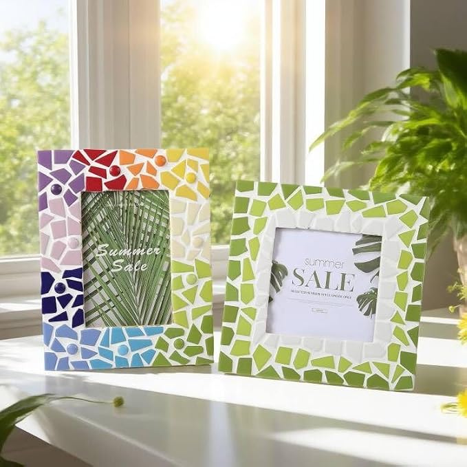 Youway Style Green Glass Mosaic Tiles - Image 2