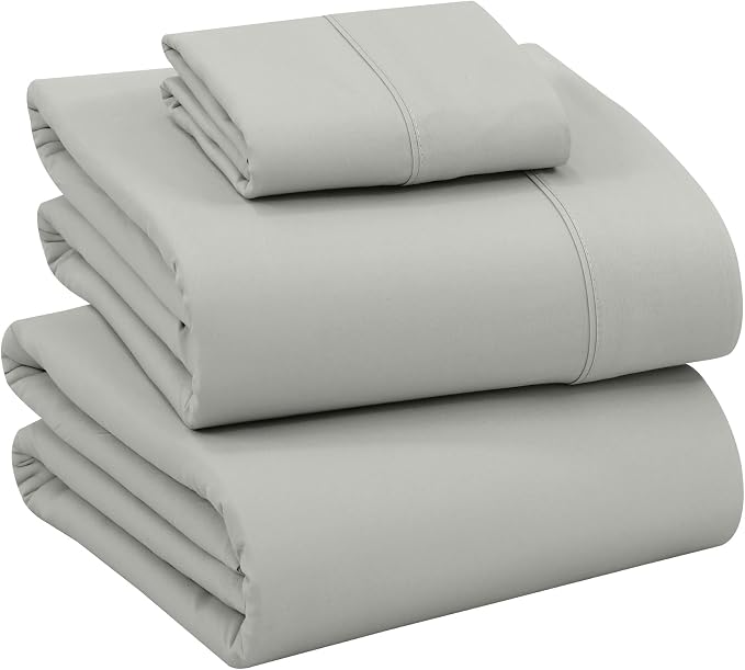 RUVANTI 100% Cotton Sheets – Twin XL Size Percale Bedding, Cooling & Breathable by Ruvanti