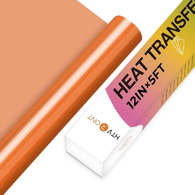 HTVRONT HTV Vinyl Rolls Heat Transfer Vinyl by HTVRONT